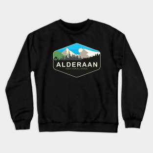 Alderaan National Park Crewneck Sweatshirt